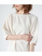 【テチチ/Te chichi】のなみなみジャカードトップス 人気、トレンドファッション・服の通販 founy(ファニー) ファッション Fashion レディースファッション WOMEN トップス・カットソー Tops/Tshirt ジャカード Jacquard スリーブ Sleeve thumbnail オフホワイト|ID: prp329100004198950 ipo3291000000029091244