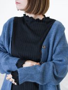 【テチチ/Te chichi】のスカラ柄ハイネックカットソー 人気、トレンドファッション・服の通販 founy(ファニー) ファッション Fashion レディースファッション WOMEN トップス・カットソー Tops/Tshirt カットソー Cut and Sewn シアー Sheer ストライプ Stripe トレンド Trend エレガント 上品 Elegant thumbnail ブラック|ID: prp329100004198980 ipo3291000000029091509