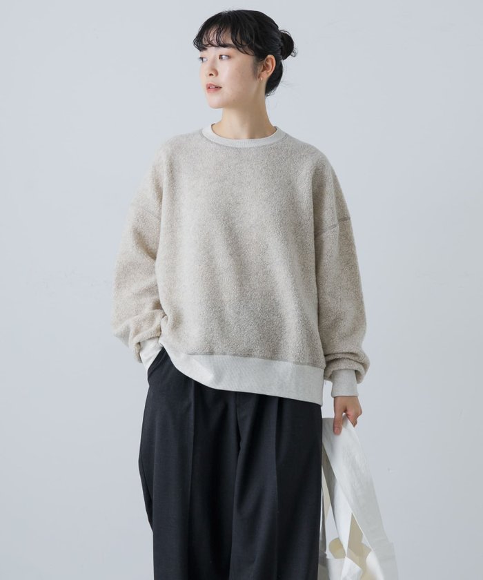 【かぐれ/kagure / URBAN RESEARCH】のウールボアプルオーバー インテリア・キッズ・メンズ・レディースファッション・服の通販 founy(ファニー) https://founy.com/ ファッション Fashion レディースファッション WOMEN トップス・カットソー Tops/Tshirt プルオーバー Pullover 2024年 2024 2024-2025秋冬・A/W Aw/Autumn/Winter/Fw/Fall/2024-2025 A/W・秋冬 Aw・Autumn/Winter・Fw・Fall-Winter 冬 Winter おすすめ Recommend スウェット Sweat |ID: prp329100004198989 ipo3291000000029091548