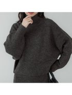 【コカ/COCA】の袖バルーンボトルネックニット 人気、トレンドファッション・服の通販 founy(ファニー) ファッション Fashion レディースファッション WOMEN トップス・カットソー Tops/Tshirt ニット Knit Tops ポケット Pocket thumbnail Charcoal|ID: prp329100004199058 ipo3291000000029091938