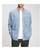 【ギャップ/GAP】のデニムポケットシャツ 人気、トレンドファッション・服の通販 founy(ファニー) ファッション Fashion レディースファッション WOMEN トップス・カットソー Tops/Tshirt シャツ/ブラウス Shirts/Blouses ストレート Straight デニム Denim パッチ Patch フィット Fit フロント Front ポケット Pocket リラックス Relax 長袖 Long Sleeve thumbnail LIGHT_INDIGO_6|ID: prp329100004199787 ipo3291000000029096750