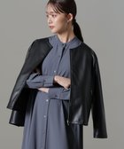 【ナノ ユニバース/nano universe】のフェイクレザージャケット 人気、トレンドファッション・服の通販 founy(ファニー) ファッション Fashion レディースファッション WOMEN アウター Coat Outerwear ジャケット Jackets コンパクト Compact コーティング Coating ジャケット Jacket ストレッチ Stretch タンブラー Tumbler フェイクレザー Faux Leather フロント Front ポケット Pocket 2024年 2024 エレガント 上品 Elegant 2024-2025秋冬・A/W Aw/Autumn/Winter/Fw/Fall/2024-2025 thumbnail ブラック|ID: prp329100004199789 ipo3291000000029429964