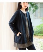 【デコイ/DECOY Since1981】のカットコーディガン 人気、トレンドファッション・服の通販 founy(ファニー) ファッション Fashion レディースファッション WOMEN シンプル Simple タートルネック Turtleneck バランス Balance thumbnail ネイビー|ID: prp329100004199792 ipo3291000000029096789