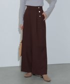 【ビームス ハート/BEAMS HEART】のマリン タック ワイドパンツ 人気、トレンドファッション・服の通販 founy(ファニー) ファッション Fashion レディースファッション WOMEN パンツ Pants おすすめ Recommend ウェーブ Wave ストレート Straight トレンド Trend リラックス Relax ワイド Wide エレガント 上品 Elegant 冬 Winter 秋 Autumn/Fall thumbnail BROWN|ID: prp329100004199954 ipo3291000000029097618