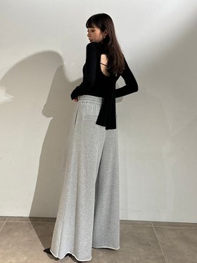 【フレイ アイディー/FRAY I.D】 スウェットタックワイドパンツ人気、トレンドファッション・服の通販 founy(ファニー) ファッション Fashion レディースファッション WOMEN パンツ Pants スウェット Sweat トレンド Trend ワイド Wide エレガント 上品 Elegant 人気 Popularity 定番 Standard 春 Spring |ID:prp329100004200065