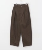 【アーバンリサーチ ロッソ/URBAN RESEARCH ROSSO】のタックカーブパンツ 人気、トレンドファッション・服の通販 founy(ファニー) ファッション Fashion レディースファッション WOMEN パンツ Pants 2024年 2024 2024-2025秋冬・A/W Aw/Autumn/Winter/Fw/Fall/2024-2025 A/W・秋冬 Aw・Autumn/Winter・Fw・Fall-Winter 冬 Winter ショート Short スニーカー Sneakers バランス Balance フォルム Form ルーズ Loose thumbnail brown|ID: prp329100004200076 ipo3291000000029098016