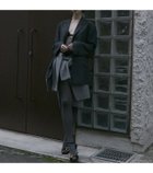 【ルシェル ブルー/LE CIEL BLEU】のバックスリットテーラードジャケット / Back Slit Tailored Jacket 人気、トレンドファッション・服の通販 founy(ファニー) ファッション Fashion レディースファッション WOMEN アウター Coat Outerwear ジャケット Jackets テーラードジャケット Tailored Jackets シェイプ Shape セットアップ Set Up フロント Front リラックス Relax thumbnail グレー|ID: prp329100004200170 ipo3291000000029098434