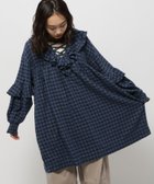 【ニコアンド/niko and】のチェックラッフルチュニック 人気、トレンドファッション・服の通販 founy(ファニー) ファッション Fashion レディースファッション WOMEN トップス・カットソー Tops/Tshirt A/W・秋冬 Aw・Autumn/Winter・Fw・Fall-Winter おすすめ Recommend チェック Check チュニック Tunic バランス Balance フリル Frills レース Race 人気 Popularity thumbnail ブルー80|ID: prp329100004200432 ipo3291000000029210588