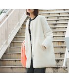 【ビームス ウイメン/BEAMS】の【11/28 23 59まで10%OFF】ボア キルト リバーシブル コート OFF_WHITE|ID: prp329100004200481 ipo3291000000029571733