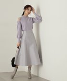 【プロポーション ボディドレッシング/PROPORTION BODY DRESSING】のドットジャガードスカート 人気、トレンドファッション・服の通販 founy(ファニー) ファッション Fashion レディースファッション WOMEN スカート Skirt クリスマス X'mas Christmas Xmas ドット Dot 年末 The End Of The Year thumbnail グレー|ID: prp329100004200517 ipo3291000000029101228