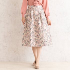 【ローズティアラ/Rose Tiara】のジャカードフレアスカート 人気、トレンドファッション・服の通販 founy(ファニー) ファッション Fashion レディースファッション WOMEN スカート Skirt Aライン/フレアスカート Flared A-Line Skirts おすすめ Recommend コンパクト Compact ジャカード Jacquard フレア Flare ポケット Pocket エレガント 上品 Elegant 冬 Winter |ID:prp329100004200569