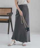 【ラブティックボンボン/La boutique BonBon】のきらきらサテンロングナロースカート 人気、トレンドファッション・服の通販 founy(ファニー) ファッション Fashion レディースファッション WOMEN スカート Skirt エレガント 上品 Elegant トレンド Trend マキシ Maxi ロング Long thumbnail ダークブラウン|ID: prp329100004200603 ipo3291000000029512447