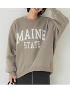 【コカ/COCA】の裏起毛プリントスウェット 人気、トレンドファッション・服の通販 founy(ファニー) ファッション Fashion レディースファッション WOMEN トップス・カットソー Tops/Tshirt パーカ Sweats スウェット Sweat ショルダー Shoulder スウェット Sweat スポーティ Sporty タイトスカート Tight Skirt デニム Denim ドロップ Drop ボトム Bottom ポケット Pocket マキシ Maxi thumbnail Grage|ID: prp329100004200645 ipo3291000000029155988