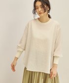 【シップス フォー ウィメン/SHIPS】のポコビュー スリーブ ロング リブ カットソー 人気、トレンドファッション・服の通販 founy(ファニー) ファッション Fashion レディースファッション WOMEN トップス・カットソー Tops/Tshirt カットソー Cut and Sewn おすすめ Recommend インナー Inner カットソー Cut And Sew キャミ Cami シアー Sheer スリーブ Sleeve タンク Tank ボトム Bottom ラウンド Round ロング Long thumbnail オフホワイト|ID: prp329100004200665 ipo3291000000029102664