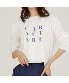 【アバハウスマヴィ/abahouse mavie】の【定番/長袖】ロゴロンT 人気、トレンドファッション・服の通販 founy(ファニー) ファッション Fashion レディースファッション WOMEN トップス・カットソー Tops/Tshirt ロング / Tシャツ T-Shirts A/W・秋冬 Aw・Autumn/Winter・Fw・Fall-Winter おすすめ Recommend インナー Inner キャラクター Character ジャケット Jacket ベスト Vest 人気 Popularity 定番 Standard 長袖 Long Sleeve thumbnail ホワイト系その他2|ID: prp329100004200673 ipo3291000000029370431