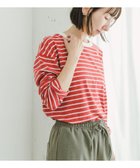 【その他のブランド/Other】のボーダーロングTシャツ 人気、トレンドファッション・服の通販 founy(ファニー) ファッション Fashion レディースファッション WOMEN トップス・カットソー Tops/Tshirt シャツ/ブラウス Shirts/Blouses ロング / Tシャツ T-Shirts 2024年 2024 2024-2025秋冬・A/W Aw/Autumn/Winter/Fw/Fall/2024-2025 A/W・秋冬 Aw・Autumn/Winter・Fw・Fall-Winter 冬 Winter キャミワンピース Cami Dress シンプル Simple ボトム Bottom ボーダー Border ロング Long 定番 Standard 長袖 Long Sleeve thumbnail PNK|ID: prp329100004200690 ipo3291000000029102888