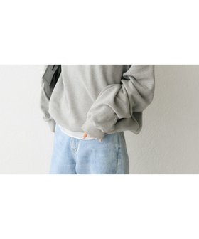 【リヴドロワ/RIVE DROITE】の【MYSELFbyRD】LooseSweatshirt 人気、トレンドファッション・服の通販 founy(ファニー) ファッション Fashion レディースファッション WOMEN トップス・カットソー Tops/Tshirt シャツ/ブラウス Shirts/Blouses パーカ Sweats ロング / Tシャツ T-Shirts スウェット Sweat インナー Inner スウェット Sweat 長袖 Long Sleeve フォルム Form ルーズ Loose ロング Long おすすめ Recommend |ID:prp329100004200725