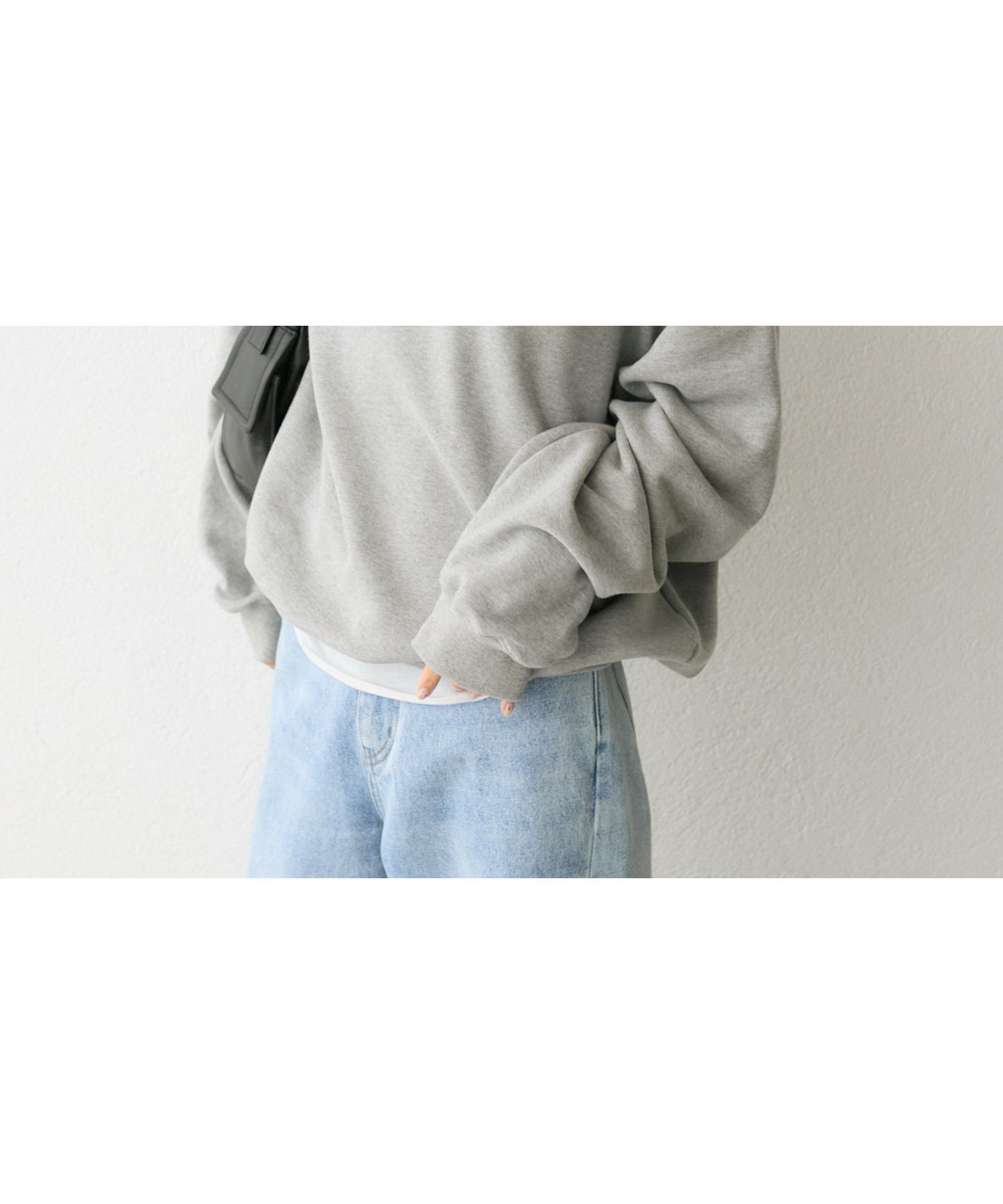 【リヴドロワ/RIVE DROITE】の【MYSELFbyRD】LooseSweatshirt 人気、トレンドファッション・服の通販 founy(ファニー) 　ファッション　Fashion　レディースファッション　WOMEN　トップス・カットソー　Tops/Tshirt　シャツ/ブラウス　Shirts/Blouses　パーカ　Sweats　ロング / Tシャツ　T-Shirts　スウェット　Sweat　インナー　Inner　スウェット　Sweat　長袖　Long Sleeve　フォルム　Form　ルーズ　Loose　ロング　Long　おすすめ　Recommend　 other-1|ID: prp329100004200725 ipo3291000000029389015