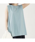 【アバハウスマヴィ/abahouse mavie】のタックロングタンク 人気、トレンドファッション・服の通販 founy(ファニー) ファッション Fashion レディースファッション WOMEN シンプル Simple タンク Tank ボトム Bottom ロング Long 夏 Summer thumbnail サックスブルー|ID: prp329100004200766 ipo3291000000029831222