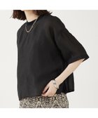 【アバハウスマヴィ/abahouse mavie】のシアーTシャツ 人気、トレンドファッション・服の通販 founy(ファニー) ファッション Fashion レディースファッション WOMEN トップス・カットソー Tops/Tshirt シャツ/ブラウス Shirts/Blouses ロング / Tシャツ T-Shirts S/S・春夏 Ss・Spring/Summer おすすめ Recommend インナー Inner キャミソール Camisole シアー Sheer シューズ Shoes ジャケット Jacket ボトム Bottom ワッシャー Washer エレガント 上品 Elegant 夏 Summer 春 Spring thumbnail ブラック|ID: prp329100004200767 ipo3291000000029103249