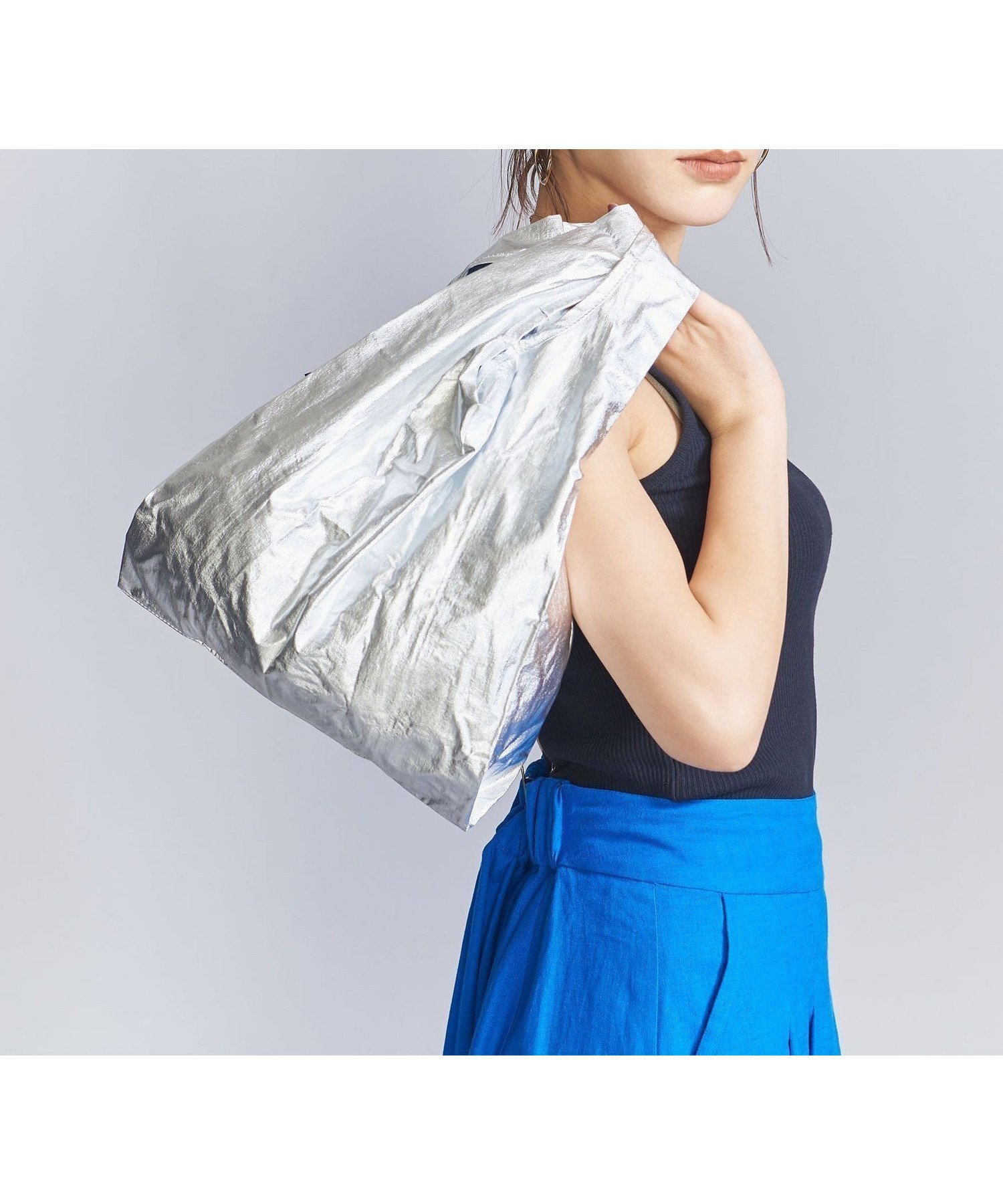 【ビューティ&ユース ユナイテッドアローズ/BEAUTY&YOUTH / UNITED ARROWS】のBAGGU メタリック ポケッタブルバッグ/BABY 人気、トレンドファッション・服の通販 founy(ファニー) 　ファッション　Fashion　レディースファッション　WOMEN　おすすめ　Recommend　カリフォルニア　California　コンパクト　Compact　シルバー　Silver　ポーチ　Pouch　メタリック　Metallic　 other-1|ID: prp329100004200810 ipo3291000000029104000