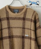 【コーエン/COEN】のPENNEYS(ぺニーズ)別注ビッグシルエットジャガード柄シャギーニット チェック/ペイズリー/アーガイル BEIGE|ID: prp329100004200822 ipo3291000000029155897