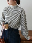 【ディスコート/Discoat】の【WEB限定】バルーン袖タートルリブプルオーバー 人気、トレンドファッション・服の通販 founy(ファニー) ファッション Fashion レディースファッション WOMEN トップス・カットソー Tops/Tshirt プルオーバー Pullover バルーン Balloon ベーシック Basic thumbnail ホワイト|ID: prp329100004200828 ipo3291000000029104512