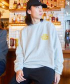 【フリークスストア/FREAK'S STORE】のYOU KNOW WHAT×FREAK S STORE 別注 ビッグシルエット フロッキープリント クルーネックスウェット 【限定展開】 アッシュグレー|ID: prp329100004200832 ipo3291000000029255215