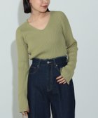 【ビームス ハート/BEAMS HEART】のVネック リブニット 24AW 人気、トレンドファッション・服の通販 founy(ファニー) ファッション Fashion レディースファッション WOMEN トップス・カットソー Tops/Tshirt ニット Knit Tops Vネック V-Neck インナー Inner キャミワンピース Cami Dress サロペット Overalls シンプル Simple ストレート Straight スリット Slit フレア Flare ベーシック Basic リブニット Rib Knit ロング Long ワイド Wide ワイドリブ Wide Rib 2024年 2024 エレガント 上品 Elegant 2024-2025秋冬・A/W Aw/Autumn/Winter/Fw/Fall/2024-2025 thumbnail LIME|ID: prp329100004200835 ipo3291000000029162665