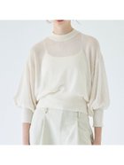 【コカ/COCA】のシアーバルーンニット 人気、トレンドファッション・服の通販 founy(ファニー) ファッション Fashion レディースファッション WOMEN トップス・カットソー Tops/Tshirt ニット Knit Tops おすすめ Recommend キャミソール Camisole スラックス Slacks スリーブ Sleeve タンク Tank バルーン Balloon ポケット Pocket リラックス Relax ワイド Wide エレガント 上品 Elegant thumbnail White|ID: prp329100004201339 ipo3291000000029108948