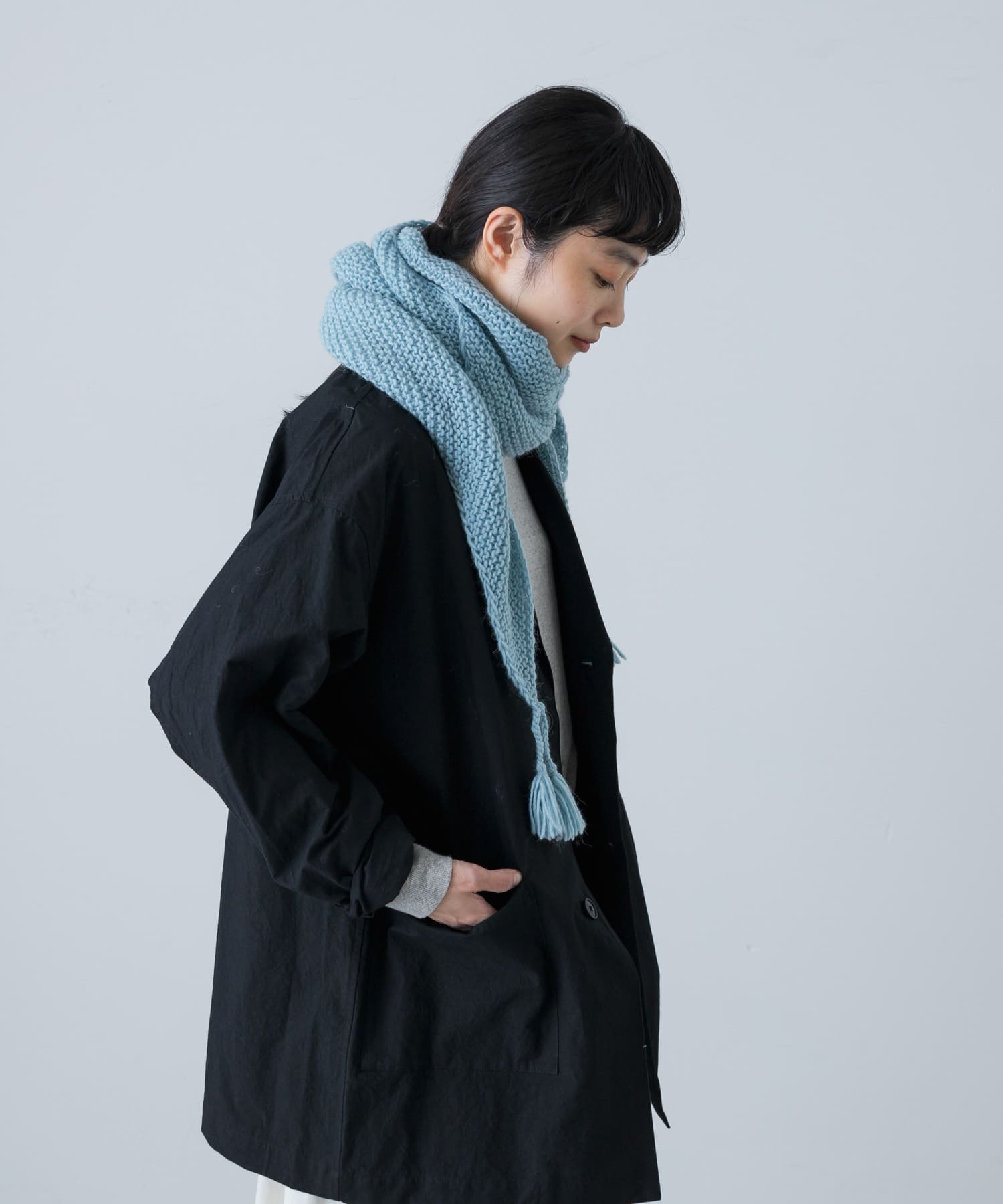 【かぐれ/kagure / URBAN RESEARCH】のペルータッセルストール インテリア・キッズ・メンズ・レディースファッション・服の通販 founy(ファニー) 　ファッション　Fashion　レディースファッション　WOMEN　シンプル　Simple　ストール　Stall　タッセル　Tassel　手編み　Hand Knitting　なめらか　Smooth　マフラー　Scarf　A/W・秋冬　Aw・Autumn/Winter・Fw・Fall-Winter　冬　Winter　おすすめ　Recommend　2024年　2024　2024-2025秋冬・A/W　Aw/Autumn/Winter/Fw/Fall/2024-2025　L.BLUE|ID: prp329100004201341 ipo3291000000029108959