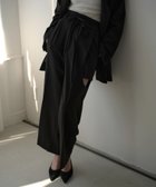 【ミエリインヴァリアント/MIELIINVARIANT】のSoft Warm Hole Slacks 人気、トレンドファッション・服の通販 founy(ファニー) ファッション Fashion レディースファッション WOMEN ショート Short ストレッチ Stretch スラックス Slacks セットアップ Set Up 夏 Summer thumbnail BLACK|ID: prp329100004201623 ipo3291000000029163084