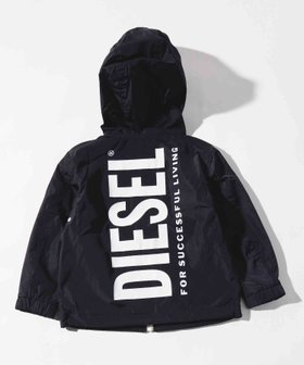 【シフォン/SHIFFON / KIDS】のDIESEL/DIESEL(ディーゼル)Kids Junior ジップアップフーディージャケットブルゾン 人気、トレンドファッション・服の通販 founy(ファニー) ファッション Fashion キッズファッション KIDS |ID:prp329100004201641