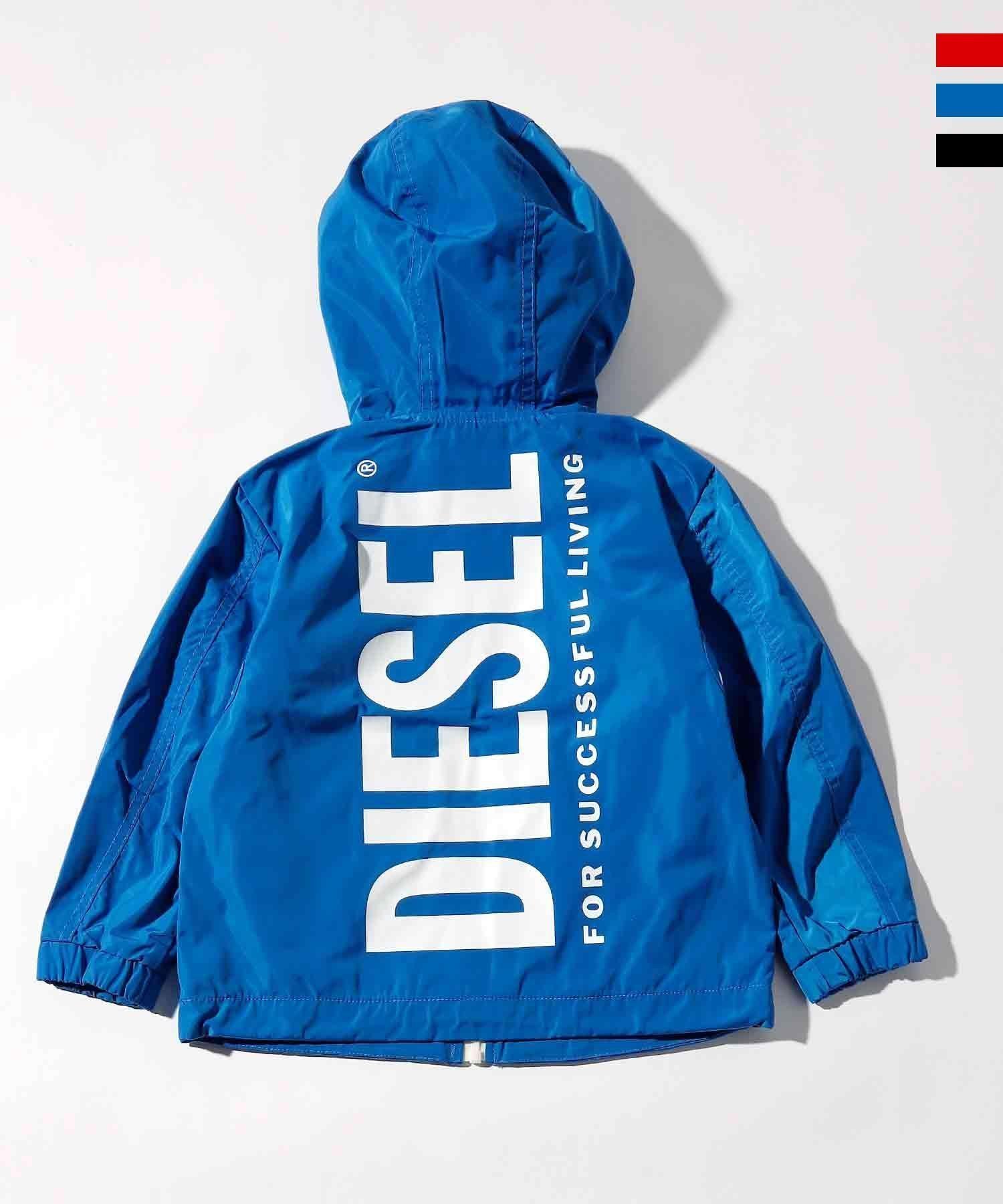 【シフォン/SHIFFON / KIDS】のDIESEL/DIESEL(ディーゼル)Kids Junior ジップアップフーディージャケットブルゾン インテリア・キッズ・メンズ・レディースファッション・服の通販 founy(ファニー) 　ファッション　Fashion　キッズファッション　KIDS　blue|ID: prp329100004201641 ipo3291000000029522642