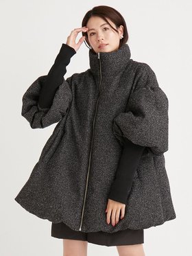 【セルフォード/CELFORD】のツイードパテッドブルゾン 人気、トレンドファッション・服の通販 founy(ファニー) ファッション Fashion レディースファッション WOMEN アウター Coat Outerwear ブルゾン Blouson/Jackets ショルダー Shoulder タフタ Taffeta ツイード Tweed ドロップ Drop バルーン Balloon ベーシック Basic ボトム Bottom |ID:prp329100004201737