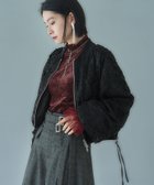 【ハレ/HARE】のリバーシブルレース*サテンショートブルゾン 人気、トレンドファッション・服の通販 founy(ファニー) ファッション Fashion レディースファッション WOMEN アウター Coat Outerwear ブルゾン Blouson/Jackets サイドジップ Side Zip サテン Satin ショート Short シンプル Simple トレンド Trend リバーシブル Reversible リボン Ribbon レース Race エレガント 上品 Elegant thumbnail ブラック09|ID: prp329100004201810 ipo3291000000029111461