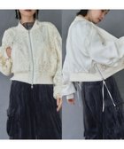 【ハレ/HARE】のリバーシブルレース*サテンショートブルゾン 人気、トレンドファッション・服の通販 founy(ファニー) ファッション Fashion レディースファッション WOMEN アウター Coat Outerwear ブルゾン Blouson/Jackets サイドジップ Side Zip サテン Satin ショート Short シンプル Simple トレンド Trend リバーシブル Reversible リボン Ribbon レース Race エレガント 上品 Elegant thumbnail オフホワイト05|ID: prp329100004201810 ipo3291000000029111462