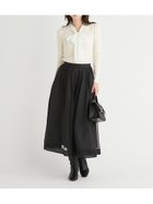 【セルフォード/CELFORD】のシアースカート 人気、トレンドファッション・服の通販 founy(ファニー) ファッション Fashion レディースファッション WOMEN スカート Skirt インナー Inner オーガンジー Organdy ギャザー Gather シンプル Simple ツイル Twill thumbnail BLK[009]|ID: prp329100004201869 ipo3291000000029111652