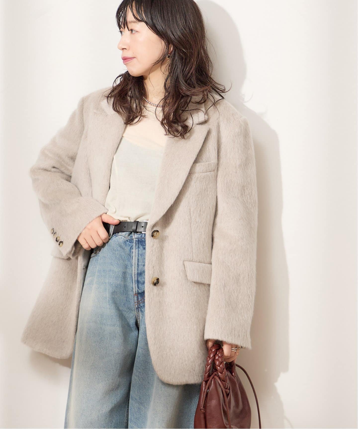 【ジャーナルスタンダード レサージュ/journal standard L'essage】のモヘヤミックスジャケット 人気、トレンドファッション・服の通販 founy(ファニー) 　ファッション　Fashion　レディースファッション　WOMEN　アウター　Coat Outerwear　ジャケット　Jackets　2024年　2024　2024-2025秋冬・A/W　Aw/Autumn/Winter/Fw/Fall/2024-2025　ジャケット　Jacket　テーラード　Tailored　トレンド　Trend　マニッシュ　Mannish　モヘア　Mohair　 other-1|ID: prp329100004201935 ipo3291000000029400614