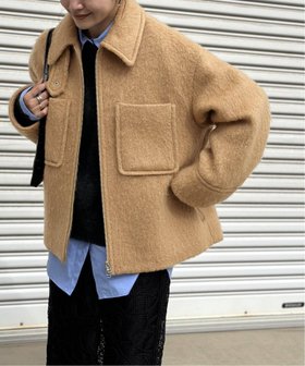 【ジャーナルスタンダード/JOURNAL STANDARD】のループカットシャギージップコート 人気、トレンドファッション・服の通販 founy(ファニー) ファッション Fashion レディースファッション WOMEN アウター Coat Outerwear コート Coats 2024年 2024 2024-2025秋冬・A/W Aw/Autumn/Winter/Fw/Fall/2024-2025 エアリー Airy ジップ Zip トレンド Trend ハイネック High Neck バランス Balance フラップ Flap ブルゾン Blouson モヘア Mohair ループ Loop |ID:prp329100004201953