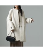 【ナノ ユニバース/nano universe】のノーカラーコクーンミドルコート 人気、トレンドファッション・服の通販 founy(ファニー) ファッション Fashion レディースファッション WOMEN アウター Coat Outerwear コート Coats デニム Denim バランス Balance ポケット Pocket メタル Metal ワイド Wide おすすめ Recommend 2024年 2024 エレガント 上品 Elegant ビジネス 仕事 通勤 Business 2024-2025秋冬・A/W Aw/Autumn/Winter/Fw/Fall/2024-2025 thumbnail アイボリー7|ID: prp329100004201993 ipo3291000000029112017