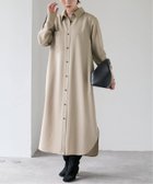 【ヴェルメイユ パー イエナ/VERMEIL par iena】のロングシャツワンピース 人気、トレンドファッション・服の通販 founy(ファニー) ファッション Fashion レディースファッション WOMEN ワンピース Dress シャツワンピース Shirt Dresses 2024年 2024 2024-2025秋冬・A/W Aw/Autumn/Winter/Fw/Fall/2024-2025 シンプル Simple リボン Ribbon レギンス Leggings ロング Long thumbnail ベージュ|ID: prp329100004202018 ipo3291000000029112102