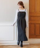 【ミスティ ウーマン/mysty woman】の【オケージョン】ラップ風キャミワンピース 人気、トレンドファッション・服の通販 founy(ファニー) ファッション Fashion レディースファッション WOMEN ワンピース Dress キャミワンピース No Sleeve Dresses インナー Inner オケージョン Occasion キャミワンピース Cami Dress コンパクト Compact ジャケット Jacket セットアップ Set Up ラップ Wrap 二次会 Wedding Party ビジネス 仕事 通勤 Business 結婚式 Wedding Ceremony thumbnail ブラック09|ID: prp329100004202020 ipo3291000000029112109