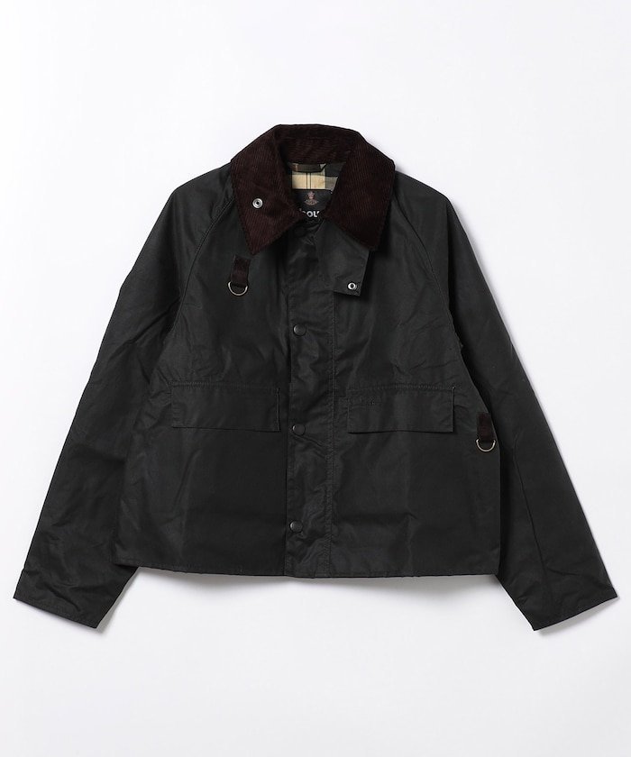 【フリークスストア/FREAK'S STORE】のbarbour spey wax jacket インテリア・キッズ・メンズ・レディースファッション・服の通販 founy(ファニー) 　ファッション　Fashion　レディースファッション　WOMEN　アウター　Coat Outerwear　ジャケット　Jackets　A/W・秋冬　Aw・Autumn/Winter・Fw・Fall-Winter　冬　Winter　ショート　Short　ジャケット　Jacket　バランス　Balance　フィット　Fit　ワイド　Wide　人気　Popularity　グリーン|ID: prp329100004202043 ipo3291000000029112190