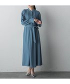 【ロートレ アモン/LAUTRE AMONT】のバックサテンジョーゼットワンピース≪洗濯機で洗える≫ 人気、トレンドファッション・服の通販 founy(ファニー) ファッション Fashion レディースファッション WOMEN ワンピース Dress インナー Inner ストレッチ Stretch ドレス Dress ドレープ Drape フロント Front エレガント 上品 Elegant 洗える Washable thumbnail グリーン|ID: prp329100004202074 ipo3291000000029112291