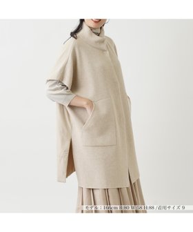 【レリアン/LEILIAN】のポンチョコート 人気、トレンドファッション・服の通販 founy(ファニー) ファッション Fashion レディースファッション WOMEN アウター Coat Outerwear コート Coats ポンチョ Ponchos キルティング Quilting スタンド Stand スリット Slit ファブリック Fabric フェミニン Feminine フロント Front ベスト Vest ポケット Pocket ポンチョ Poncho ロング Long 冬 Winter 定番 Standard |ID:prp329100004202114