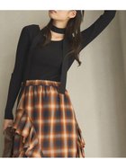 【リリーブラウン/Lily Brown】のナロータイ付きリブニットトップス 人気、トレンドファッション・服の通販 founy(ファニー) ファッション Fashion レディースファッション WOMEN トップス・カットソー Tops/Tshirt ニット Knit Tops インナー Inner キャミワンピース Cami Dress シンプル Simple トレンド Trend バランス Balance ベーシック Basic リブニット Rib Knit thumbnail BLK[009]|ID: prp329100004202157 ipo3291000000029112824