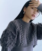 【エヌ ナチュラルビューティーベーシック/N.Natural Beauty basic】のクロップドニットセットワンピース 人気、トレンドファッション・服の通販 founy(ファニー) ファッション Fashion レディースファッション WOMEN ワンピース Dress クロップド Cropped |ID:prp329100004202174