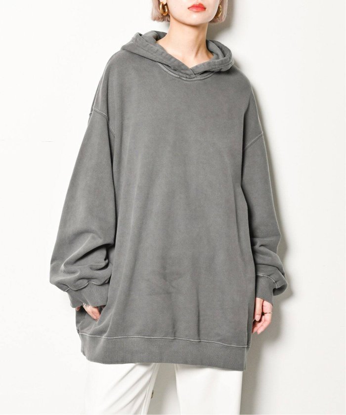 【シティーショップ/CITYSHOP】のPIGMENT HOODIE カットソー インテリア・キッズ・メンズ・レディースファッション・服の通販 founy(ファニー) https://founy.com/ ファッション Fashion レディースファッション WOMEN トップス・カットソー Tops/Tshirt カットソー Cut and Sewn 2024年 2024 2024-2025秋冬・A/W Aw/Autumn/Winter/Fw/Fall/2024-2025 カットソー Cut And Sew シンプル Simple ヴィンテージ Vintage |ID: prp329100004202399 ipo3291000000029188234