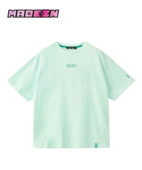 【イーストボーイ/EASTBOY】のTシャツ 半袖 MADEIN 学生服 中学生 高校生 女子 JK 制服 スクール 人気、トレンドファッション・服の通販 founy(ファニー) ファッション Fashion レディースファッション WOMEN トップス・カットソー Tops/Tshirt シャツ/ブラウス Shirts/Blouses ロング / Tシャツ T-Shirts インド India コラボ Collaboration サテン Satin シンプル Simple スペシャル Special ネオン Neon プリント Print 半袖 Short Sleeve メンズ Mens 再入荷 Restock/Back In Stock/Re Arrival おすすめ Recommend |ID:prp329100004202402